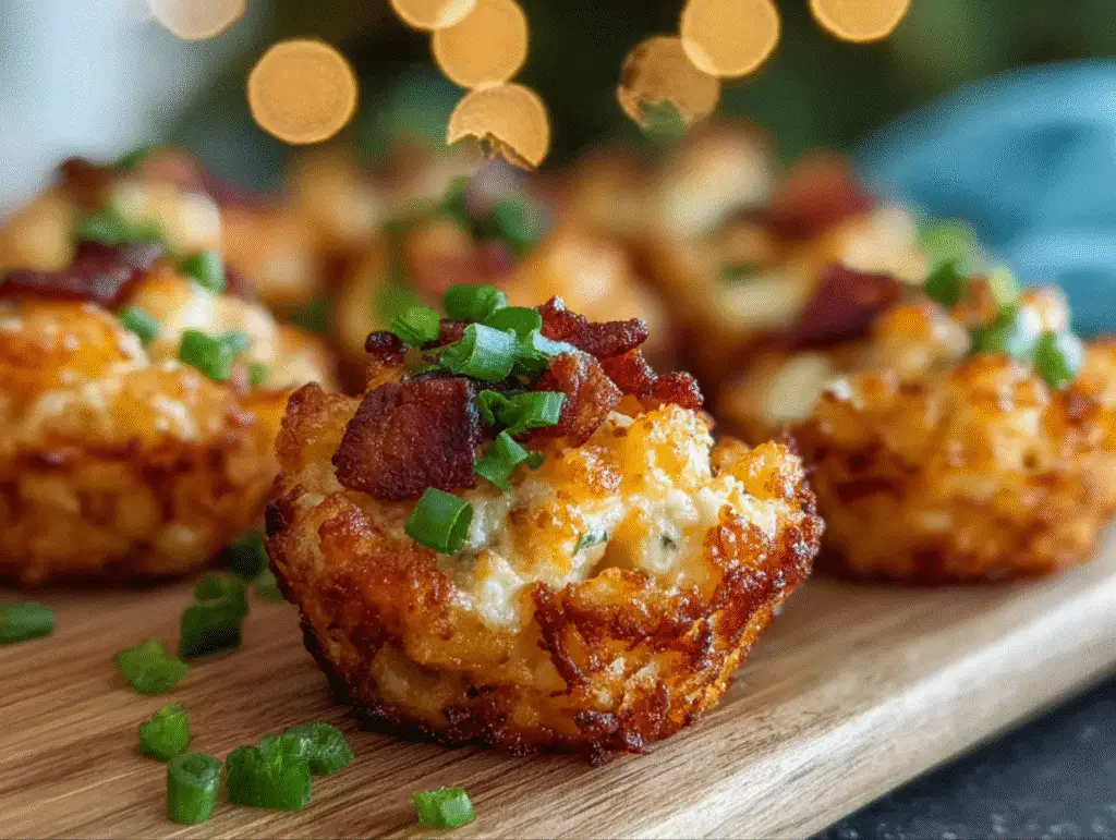Tater Tot Appetizer Cups