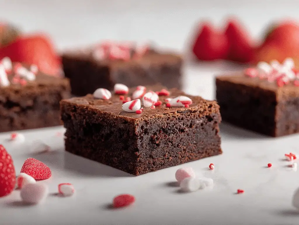 Valentine Sweetheart Brownies