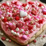 Valentine's Day Cookie Cake