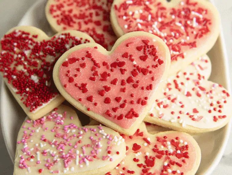 Valentine's Day Heart Cookies