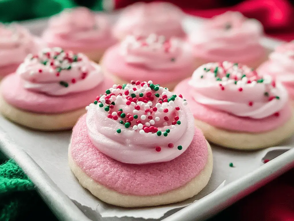 Valentine's Day Pink Velvet Cookies