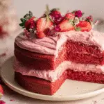 Vegan Strawberry Cake