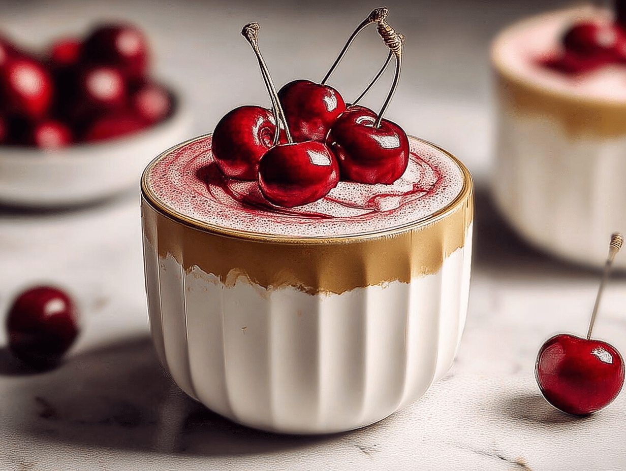 Viral Cherry Vanilla Latte
