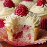 White Chocolate Raspberry Cupcakes