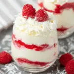 White Chocolate Raspberry Mousse