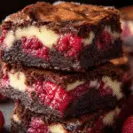 White Chocolate Raspberry Swirl Brownies