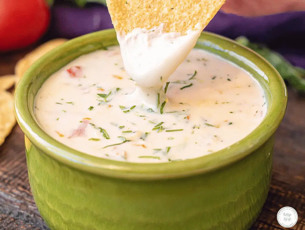 White Queso Dip (Mexican Cheese Dip)