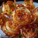 Air Fryer Crispy Mini Blooming Onions