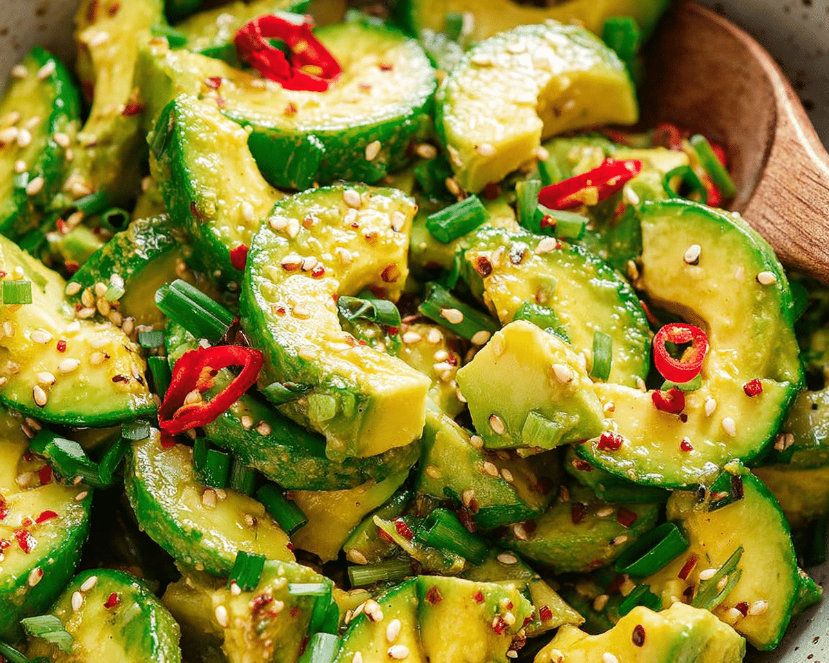 Avocado Salad For Spring