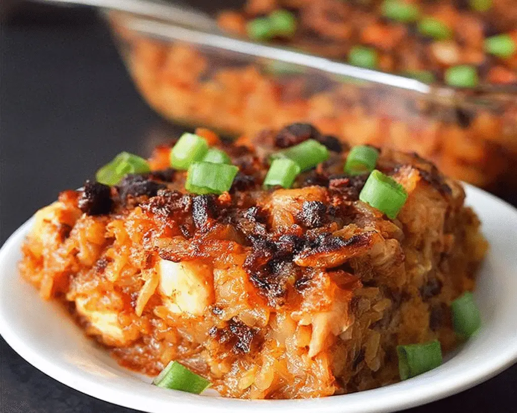 BBQ Chicken Casserole For Spring