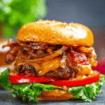 Bacon Cheeseburger For Spring