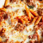 Baked Penne with Sausage and Spinach For Spring