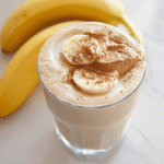 Banana Peanut Butter Coffee Smoothie For Spring Desserts