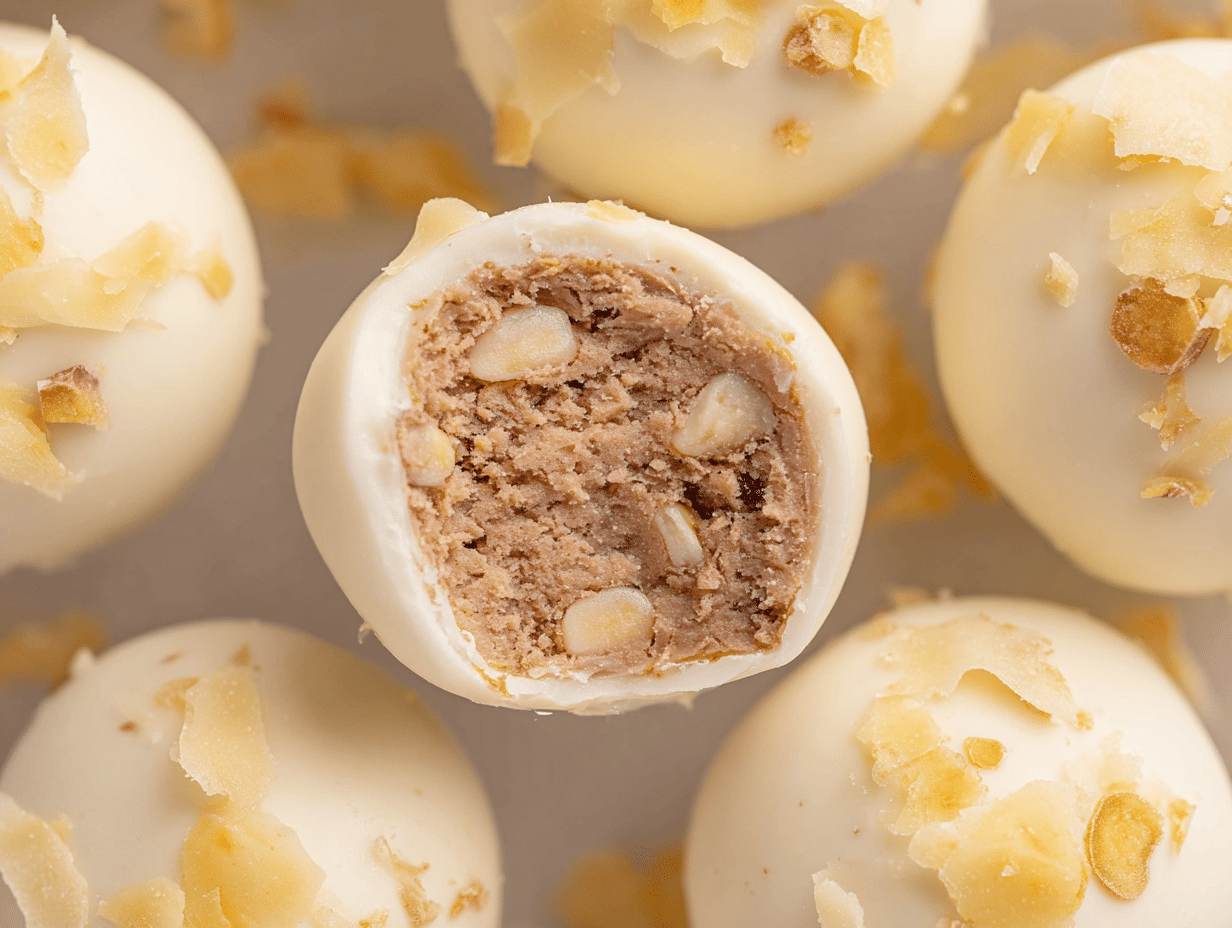 Banana Pudding Easter Truffles