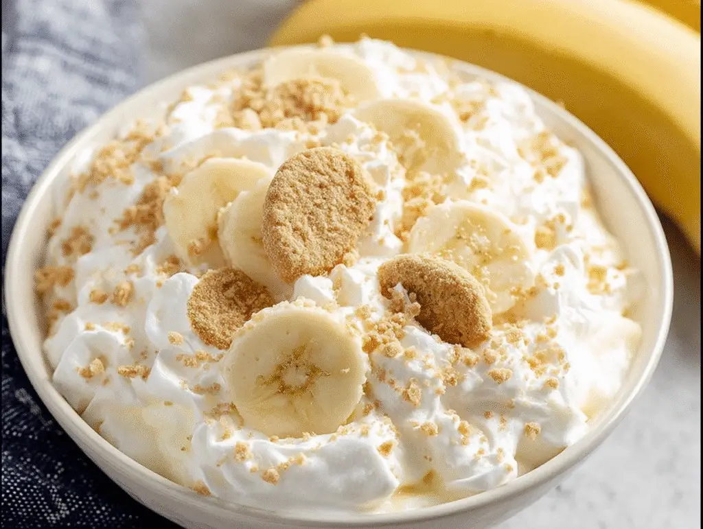 Banana Pudding Fluff Salad