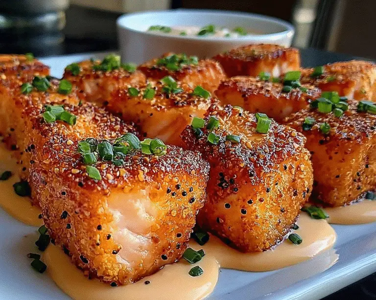 Bang Bang Salmon Bites For Spring Dinner