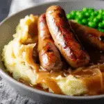 Bangers and Mash For St Patrick's Day
