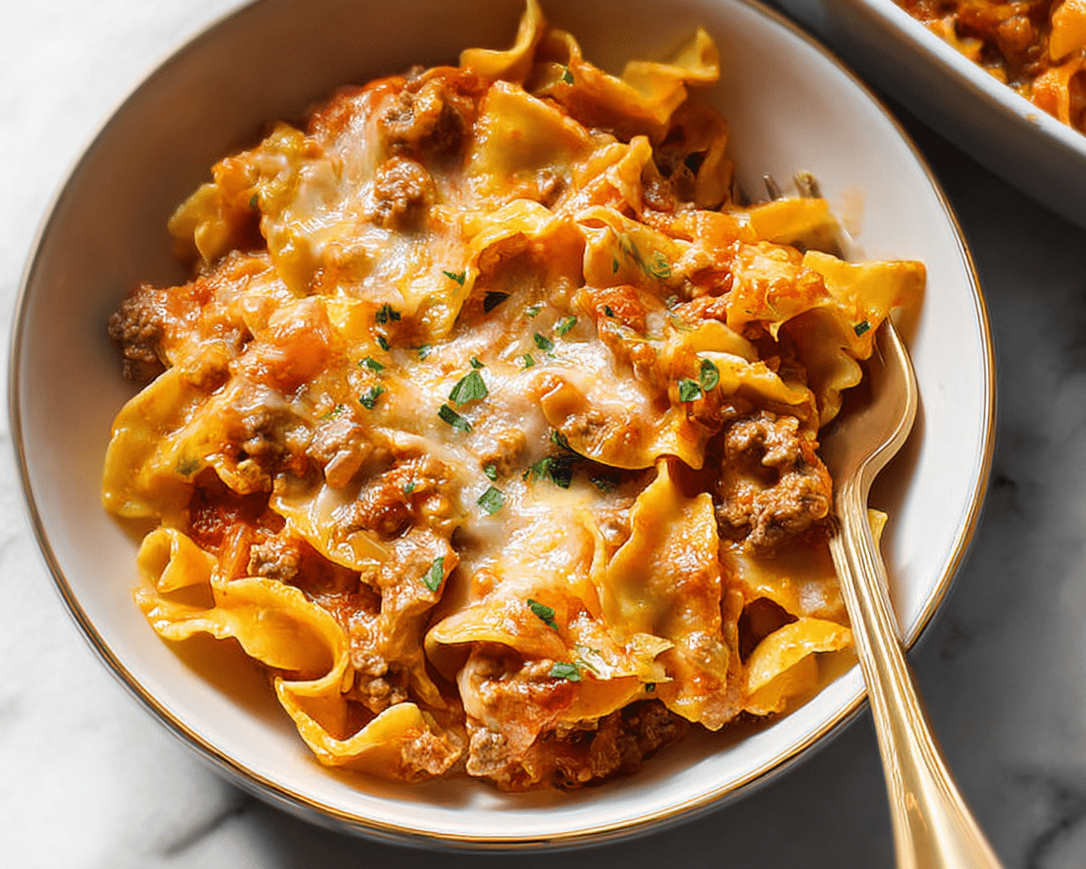 Beef and Noodle Casserole For Spring