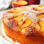 Brown Sugar Peach Cake For Spring Desserts