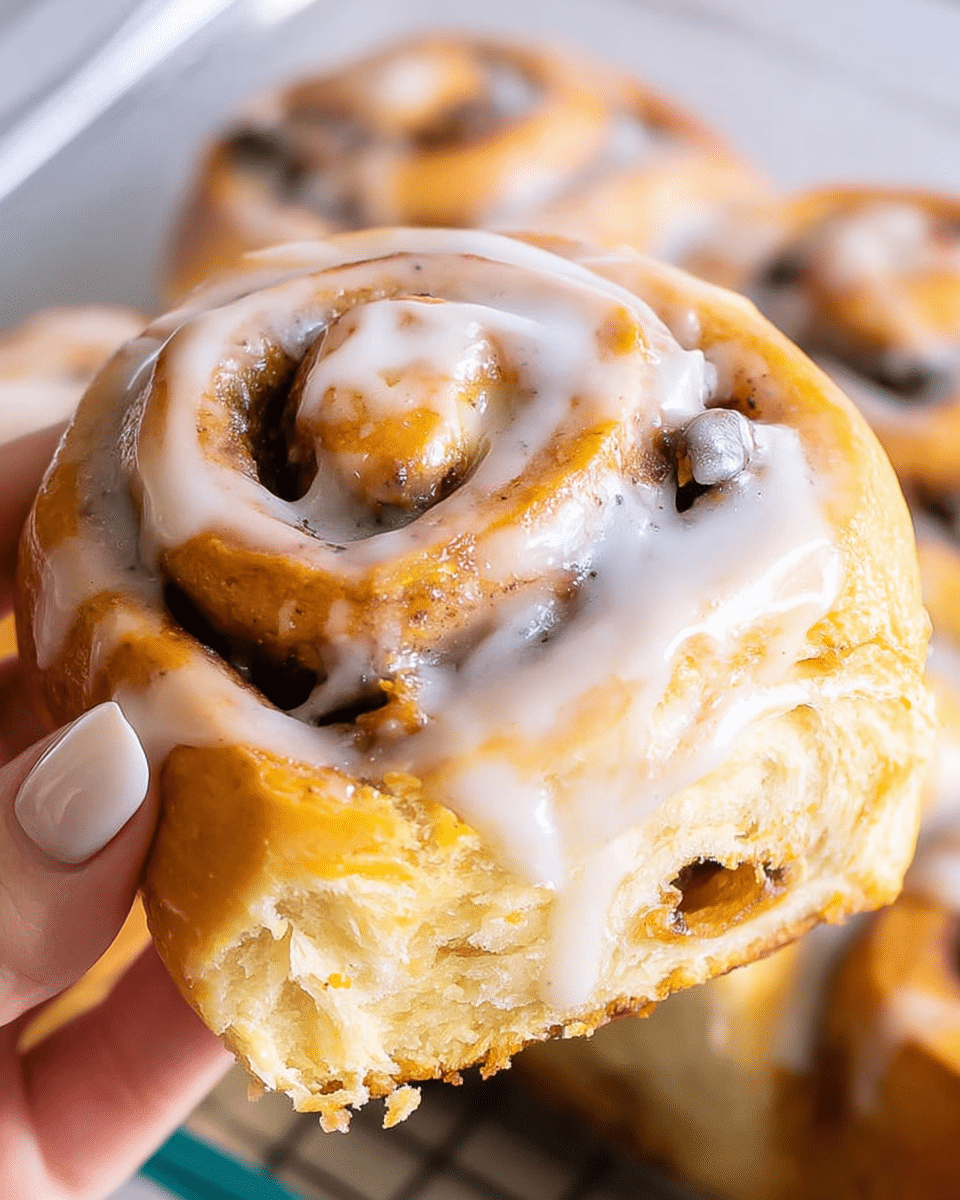 Carrot Cake Cinnamon Rolls