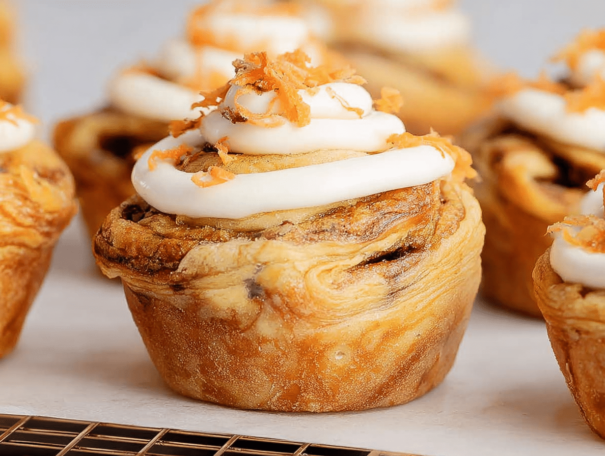 Carrot Cake Cruffins