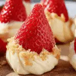 Cheesecake-Stuffed Strawberries For Spring Desserts