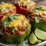 Cheesy Taco Stuffed Peppers