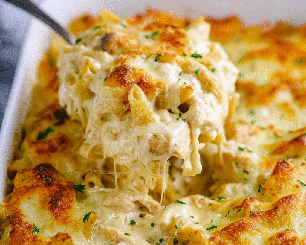 Chicken Alfredo Casserole For Spring