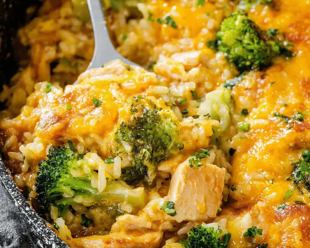 Chicken, Broccoli & Rice Casserole For Spring