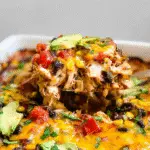 Chicken Burrito Casserole For Spring Dinner