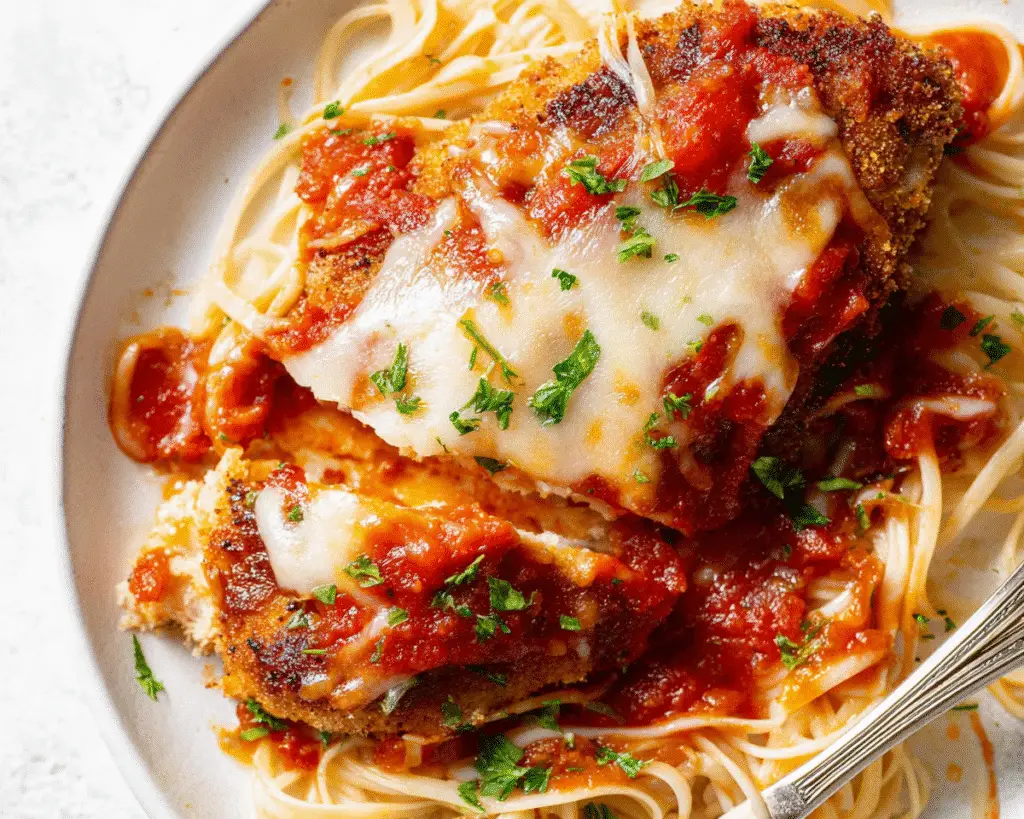 Chicken Parmesan For Spring
