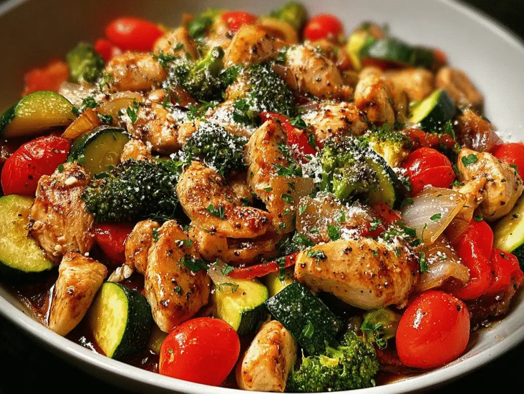 Chicken and Veggie Skillet