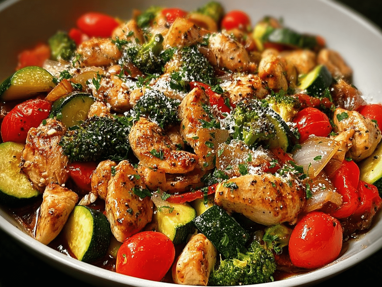 Chicken and Veggie Skillet