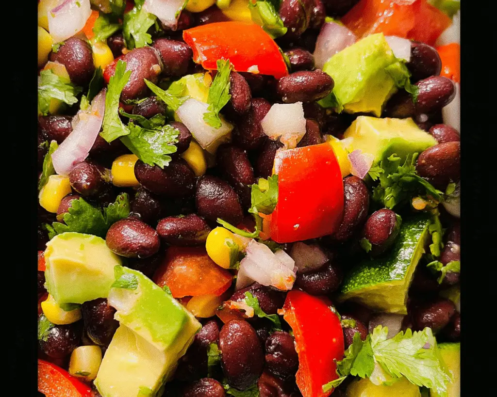 Chili Lime Black Bean Salad