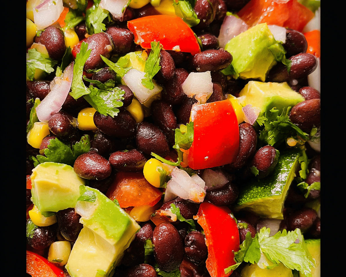 Chili Lime Black Bean Salad