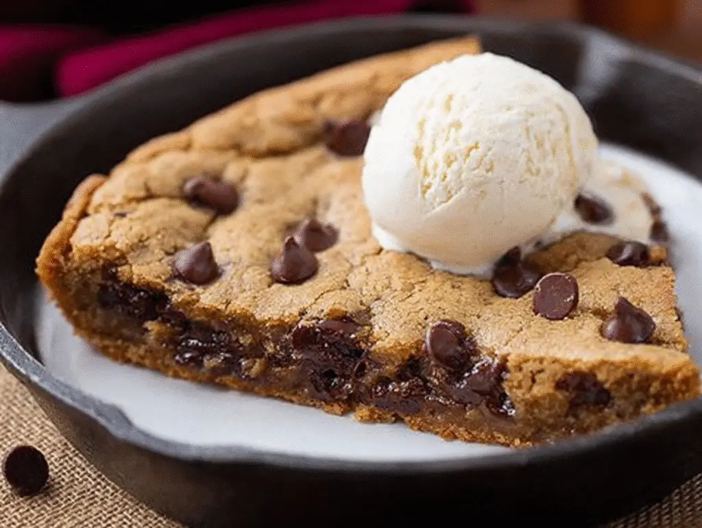 Chocolate Chip Skillet Cookie