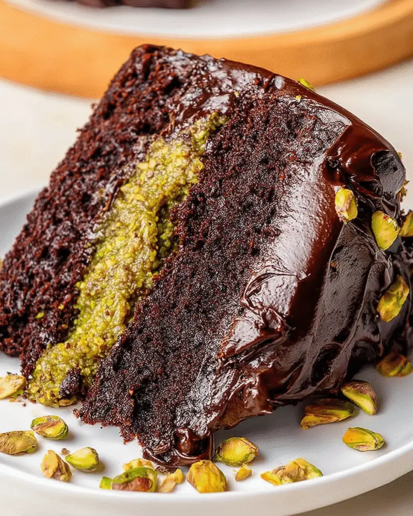 Chocolate Pistachio Cake