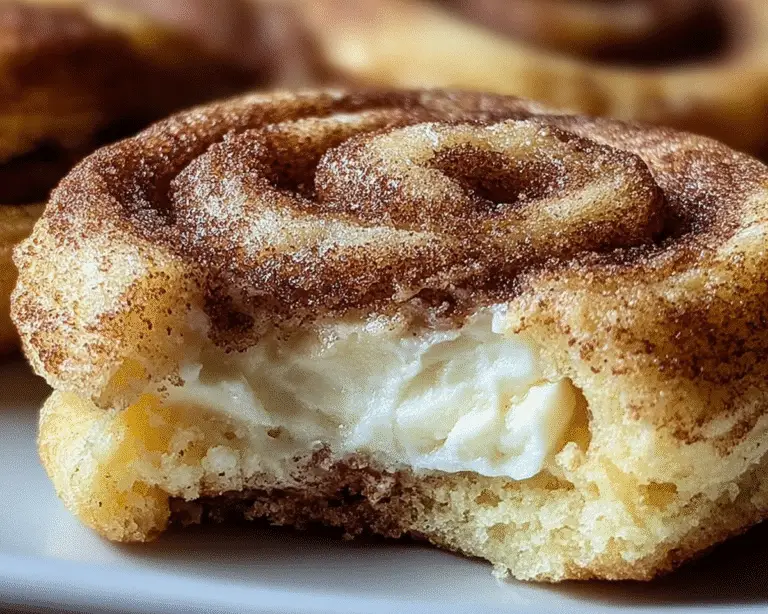 Cinnamon Roll Cheesecake Cookies