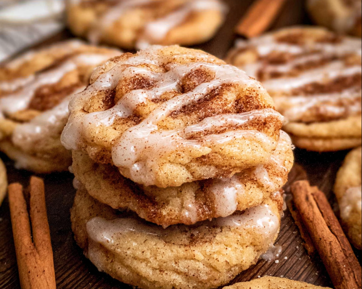 Cinnamon Roll Sugar Cookies