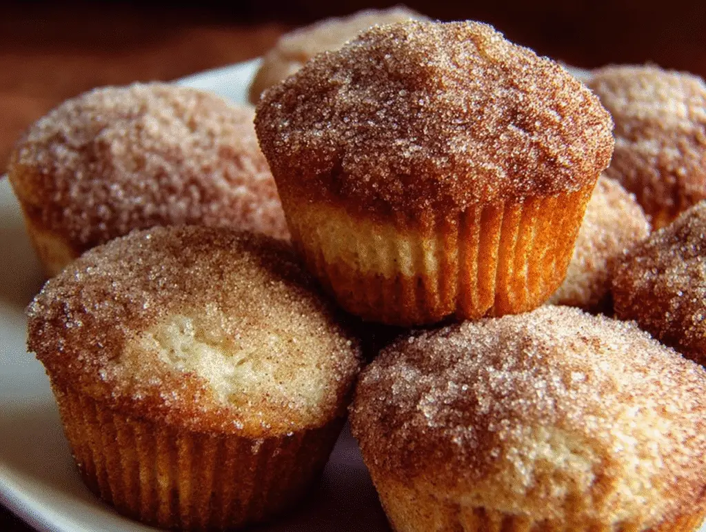 Cinnamon Sugar Donut Muffins