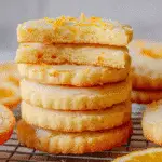 Citrus Shortbread Cookies with Orange Zest For Spring Desserts