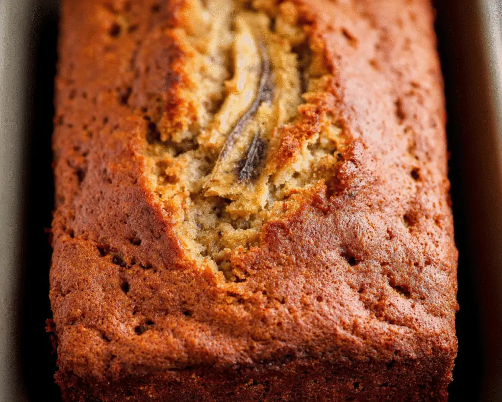 Classic Banana Bread Cake For Spring