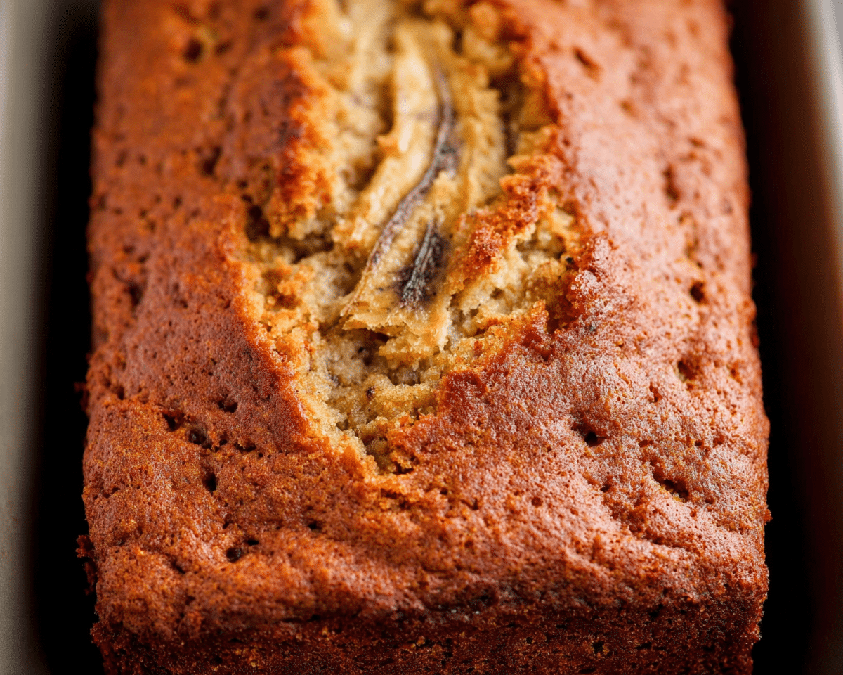 Classic Banana Bread Cake For Spring