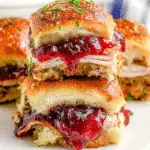 Classic Ground Turkey Cranberry Sliders