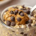 Cookie Dough Inspired Overnight Oats For Spring Desserts
