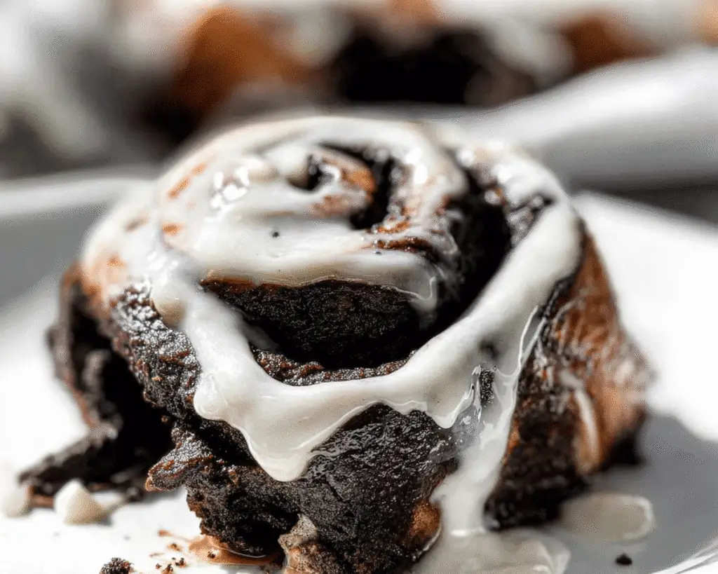 Cookies and Cream Cinnamon Rolls