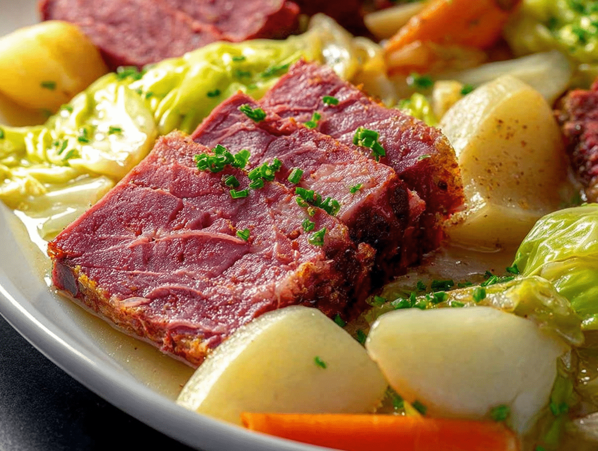Corned Beef and Cabbage Sheet Pan