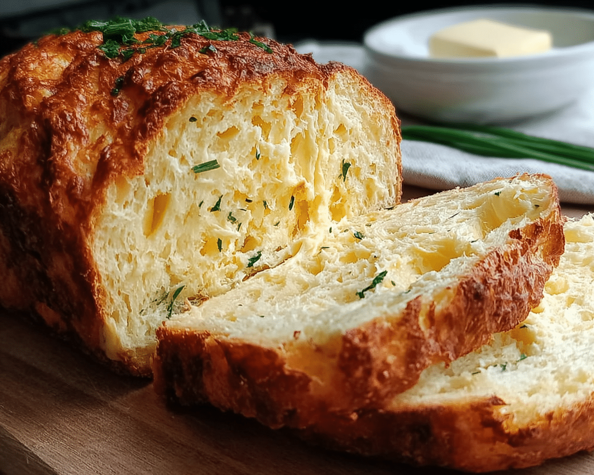 Cottage Cheese Bread For Spring Dinner