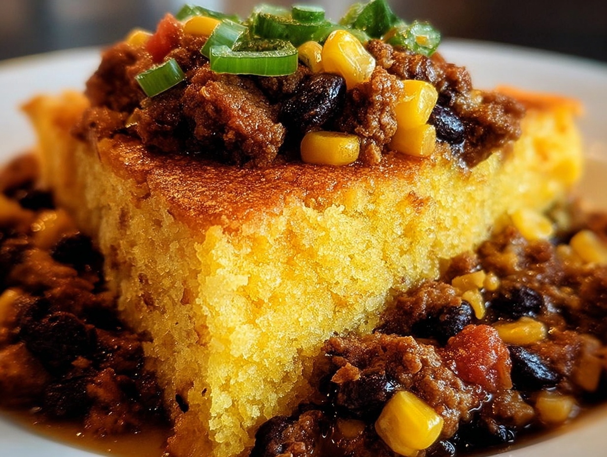 Cowboy Cornbread Casserole