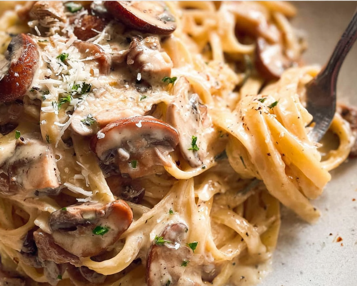 Creamy Mushroom Pasta